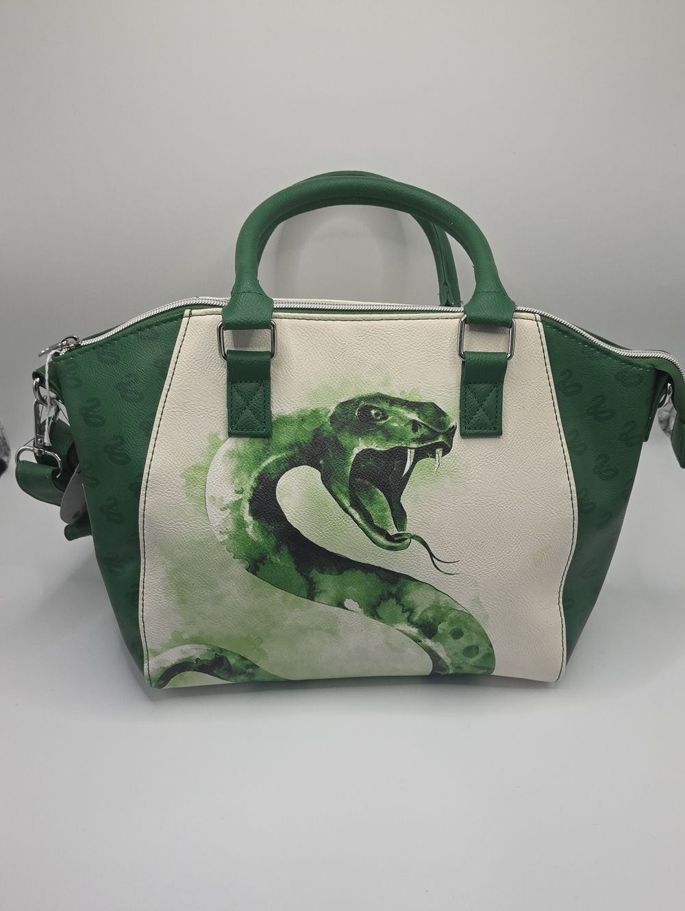 Loungefly Harry Potter Slytherin Satchel Crossbody Bag